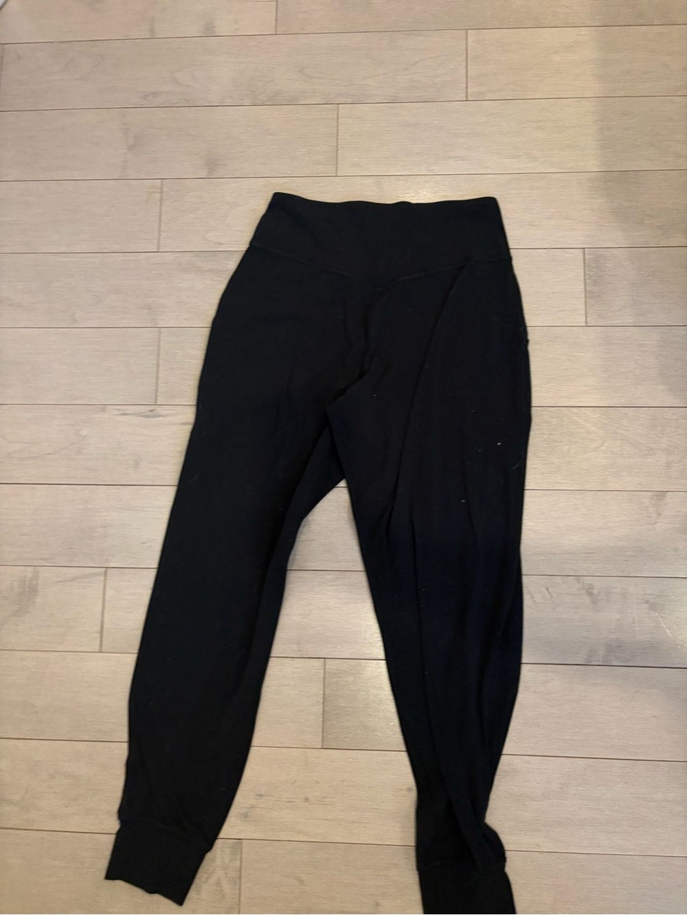 Black Lululemon align joggers